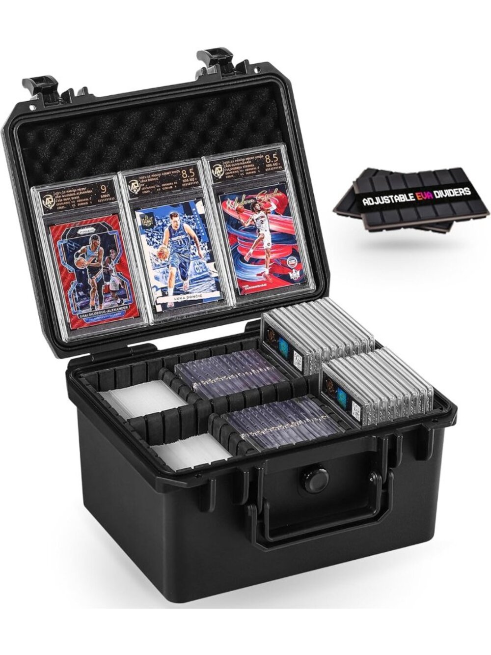 Waterproof Card Holder Case for Sports Trading Cards - Graded Storage Box